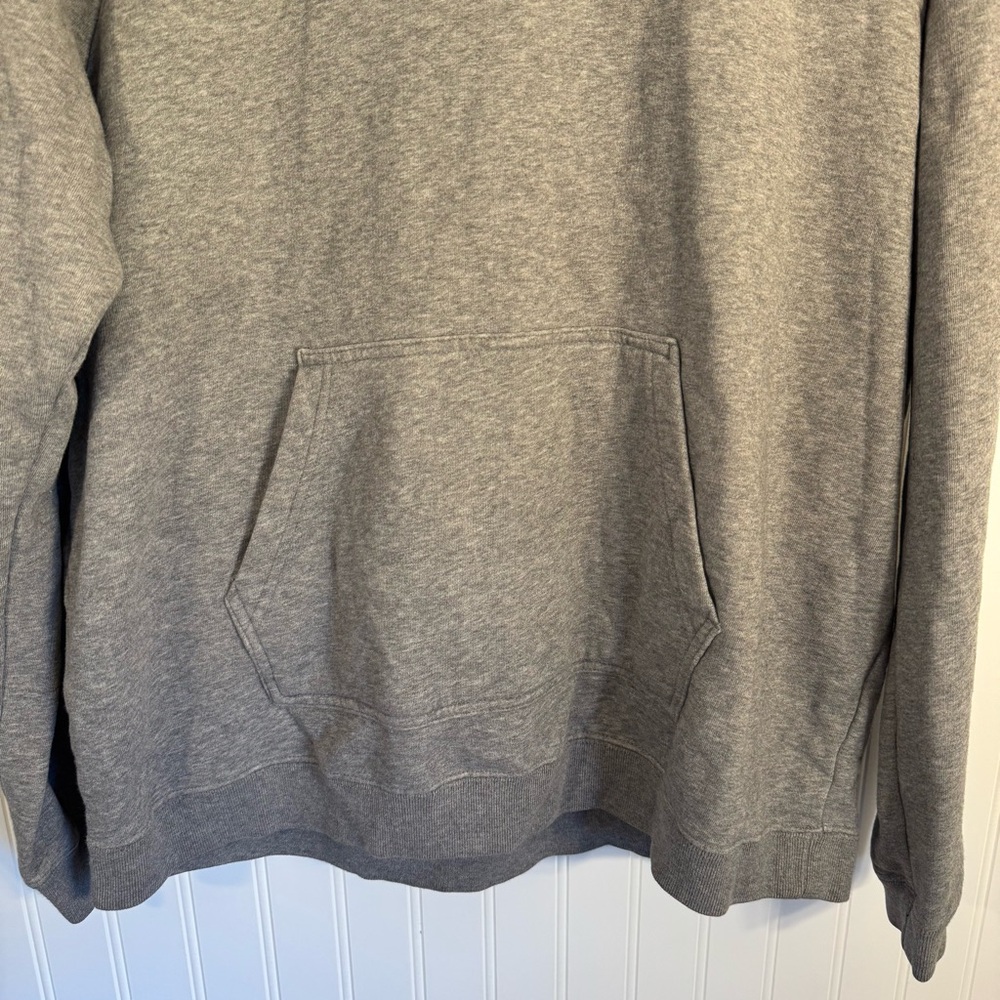 Nike Women’s Gray Hooded Pullover Cowl Neck Sweater Size XL - Picture 3 of 11
